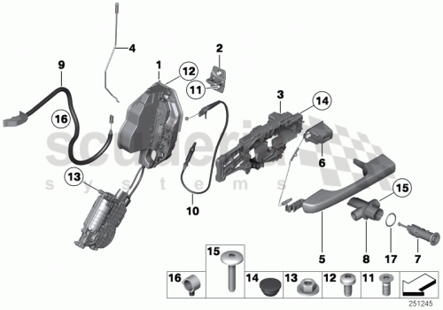 Part Diagram for Rolls Royce 51 21 7185692