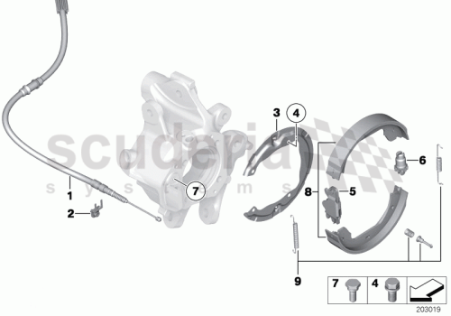 Part Diagram for Rolls Royce 34 41 6790186