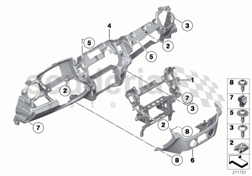 Part Diagram for Rolls Royce 07 14 7075519