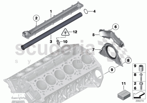 Part Diagram for Rolls Royce 11 14 7506384