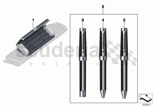 Part Diagram for Rolls Royce 80 54 0444983