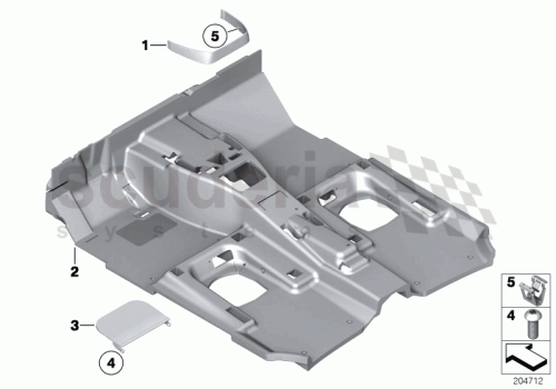 Part Diagram for Rolls Royce 51 47 7273412