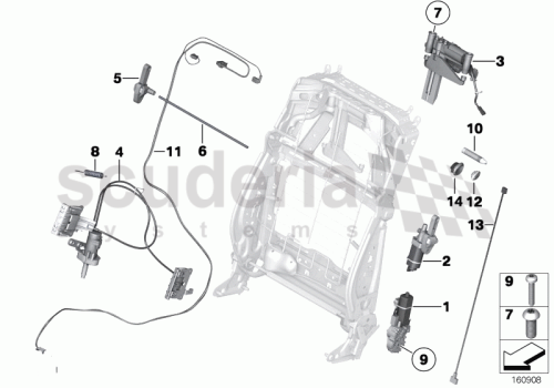 Part Diagram for Rolls Royce 52 10 7068049