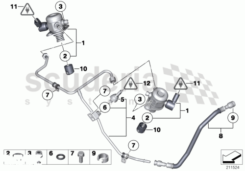 Part Diagram for Rolls Royce 13 53 7547883
