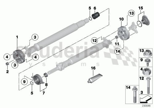 Part Diagram for Rolls Royce 83 19 0447919
