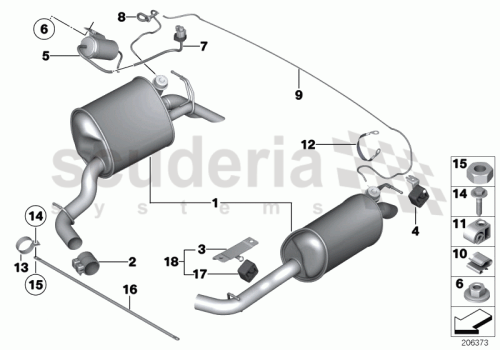 Part Diagram for Rolls Royce 07 11 9915559
