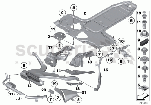 Part Diagram for Rolls Royce 51 75 7209541