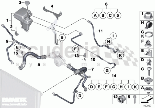Part Diagram for Rolls Royce 17 12 7519276