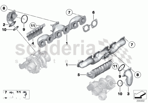 Part Diagram for Rolls Royce 11 62 7561576