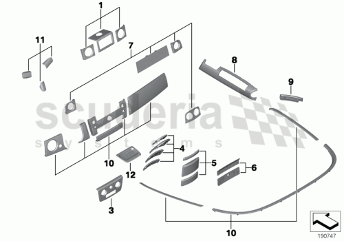Part Diagram for Rolls Royce 32 34 6980247