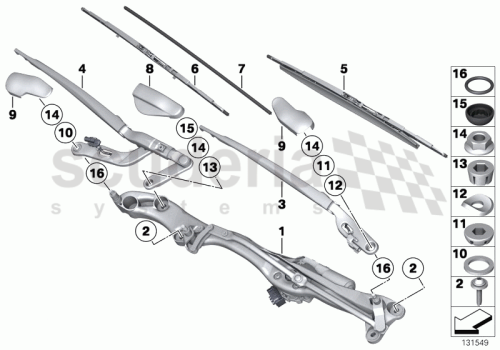 Part Diagram for Rolls Royce 61 61 8226059