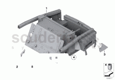 Part Diagram for Rolls Royce 41 11 7126593