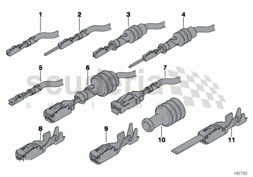 Part Diagram for Rolls Royce 61 13 0005201