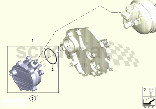 Part Diagram for Rolls Royce 11 66 7509080