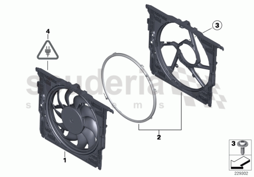Part Diagram for Rolls Royce 17 42 7585290