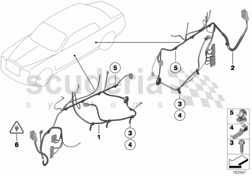 Part Diagram for Rolls Royce 61 11 0422789