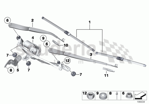 Part Diagram for Rolls Royce 61 61 7187264