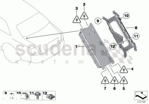 Part Diagram for Rolls Royce 84 10 9228938