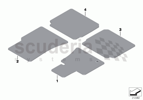 Part Diagram for Rolls Royce 51 47 2166647