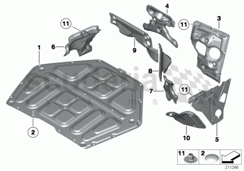 Part Diagram for Rolls Royce 51 48 9158123