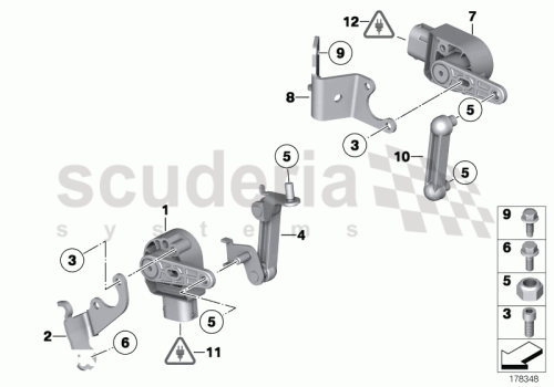 Part Diagram for Rolls Royce 37 14 6781362