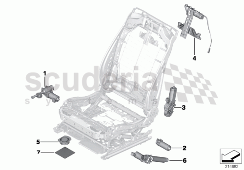 Part Diagram for Rolls Royce 52 10 7056235