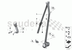 Part Diagram for Rolls Royce 72 11 7250407