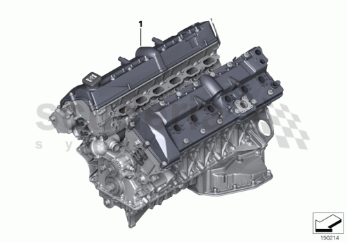 Part Diagram for Rolls Royce 11 00 2154278