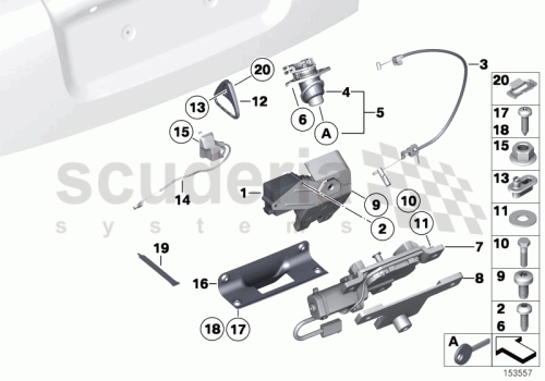 Part Diagram for Rolls Royce 51 24 7193807