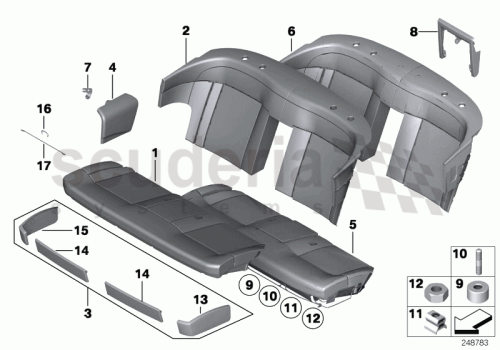 Part Diagram for Rolls Royce 52 20 7022182