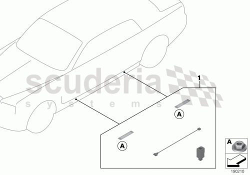 Part Diagram for Rolls Royce 65 20 2154378