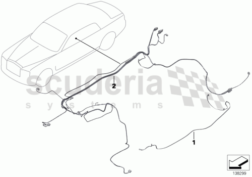 Part Diagram for Rolls Royce 61 12 0412235