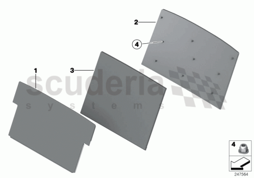 Part Diagram for Rolls Royce 52 10 7283068
