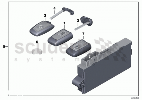 Part Diagram for Rolls Royce 66 12 2161782