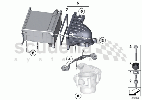 Part Diagram for Rolls Royce 07 11 9905182