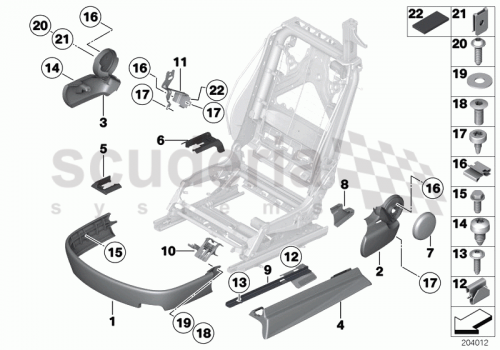 Part Diagram for Rolls Royce 52 10 6971065