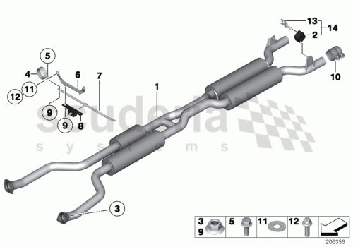 Part Diagram for Rolls Royce 18 20 7505781