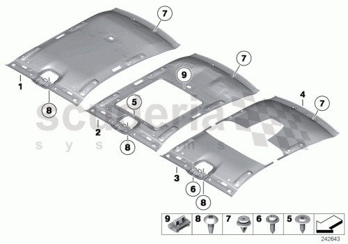 Part Diagram for Rolls Royce 07 11 9904898