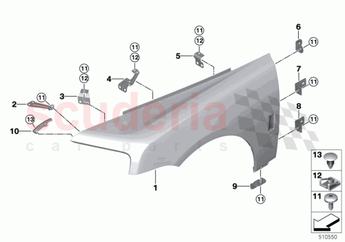 Part Diagram for Rolls Royce 41008497048