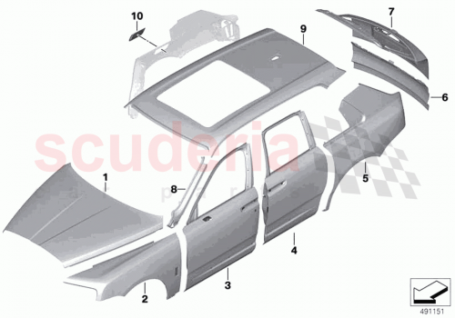 Part Diagram for Rolls Royce 41008737112