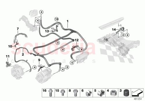 Part Diagram for Rolls Royce 12428686129