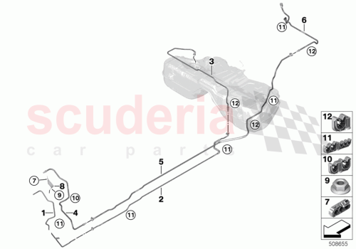 Part Diagram for Rolls Royce 16127446741