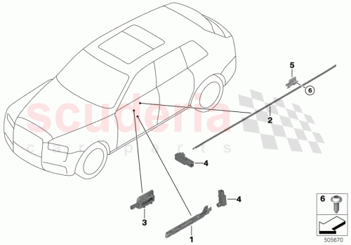 Part Diagram for Rolls Royce 63316842015