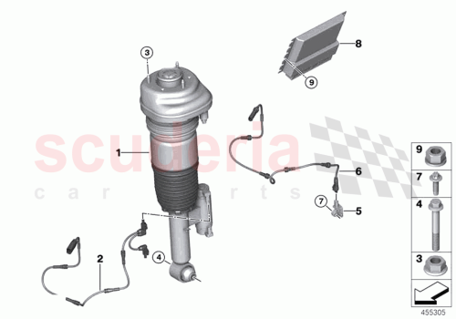 Part Diagram for Rolls Royce 37106878225