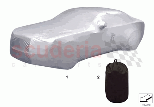 Part Diagram for Rolls Royce 82159463472