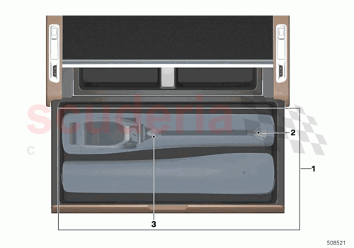Part Diagram for Rolls Royce 72605A0B1D9