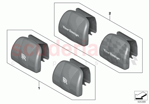 Part Diagram for Rolls Royce 52205A0B0D4