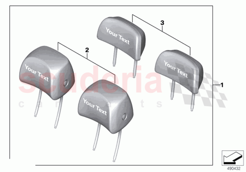 Part Diagram for Rolls Royce 52109874858