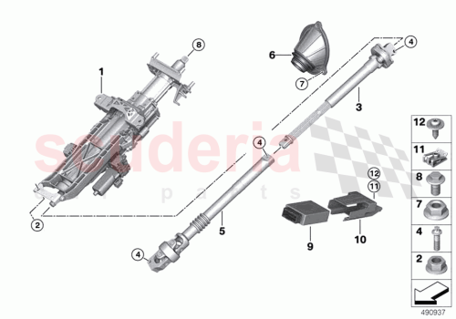 Part Diagram for Rolls Royce 32306886805
