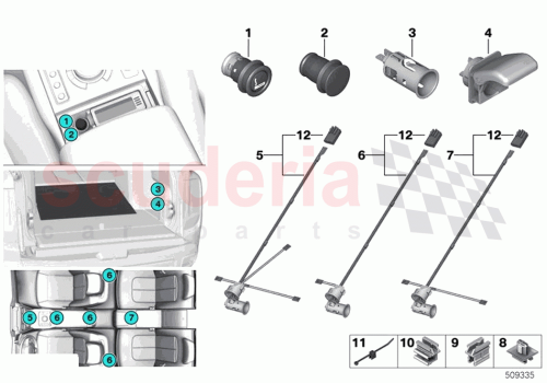 Part Diagram for Rolls Royce 61349286779